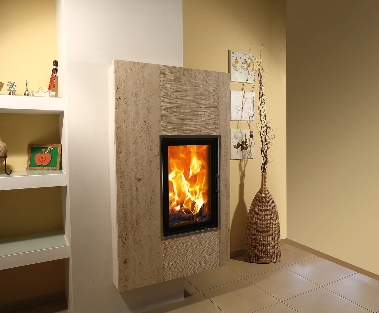 Focar semineu Austroflam 45X68 K 2.0