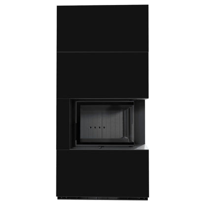 Flotek BOX 8 kW NERO ASSOLUTO Sticla Dreapta - Samota Neagra