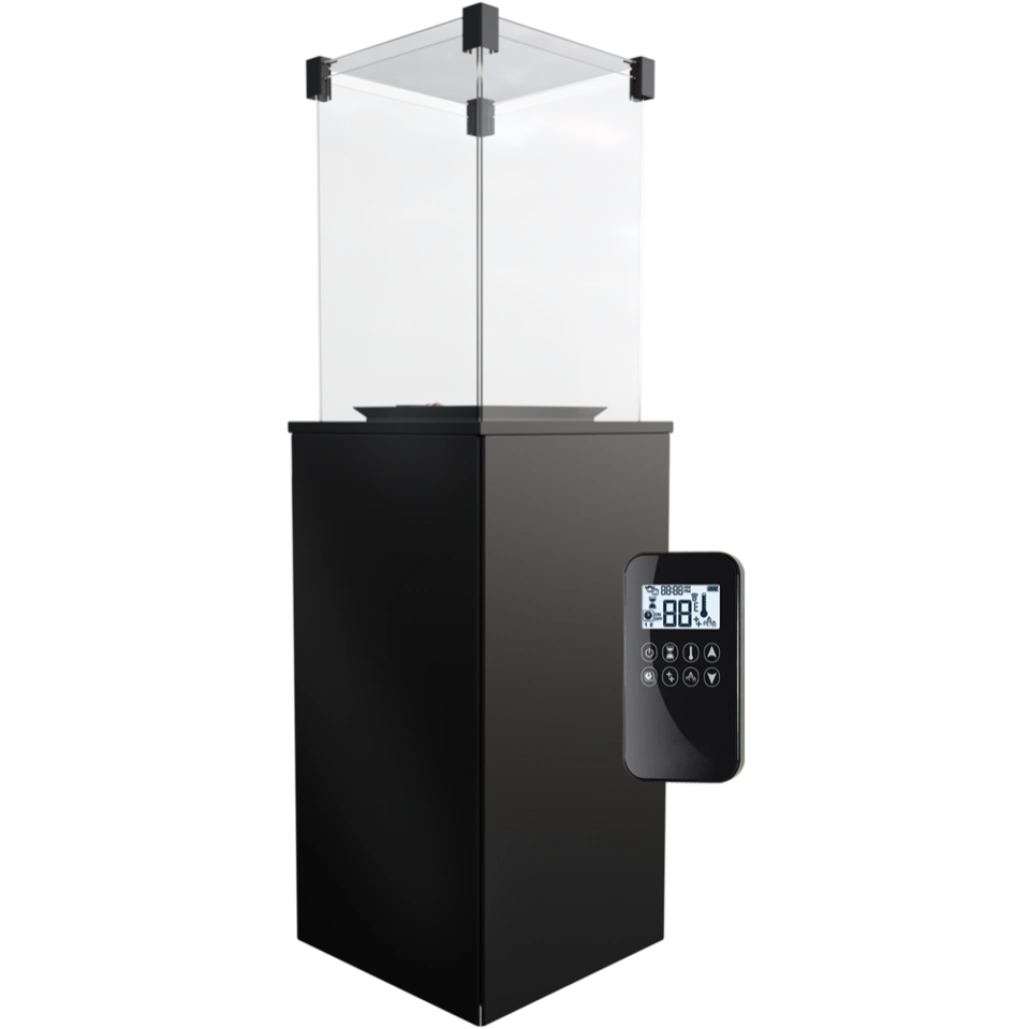 Patio Negru Automat S - Incalzitor pe gaz