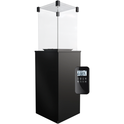 Patio Negru Automat S - Incalzitor pe gaz