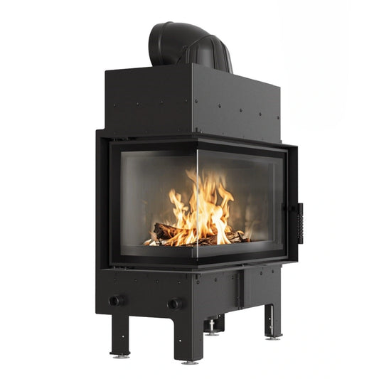 FLOTEK M 10kW - Sticlă Stanga fără stalp - Samota Neagra
