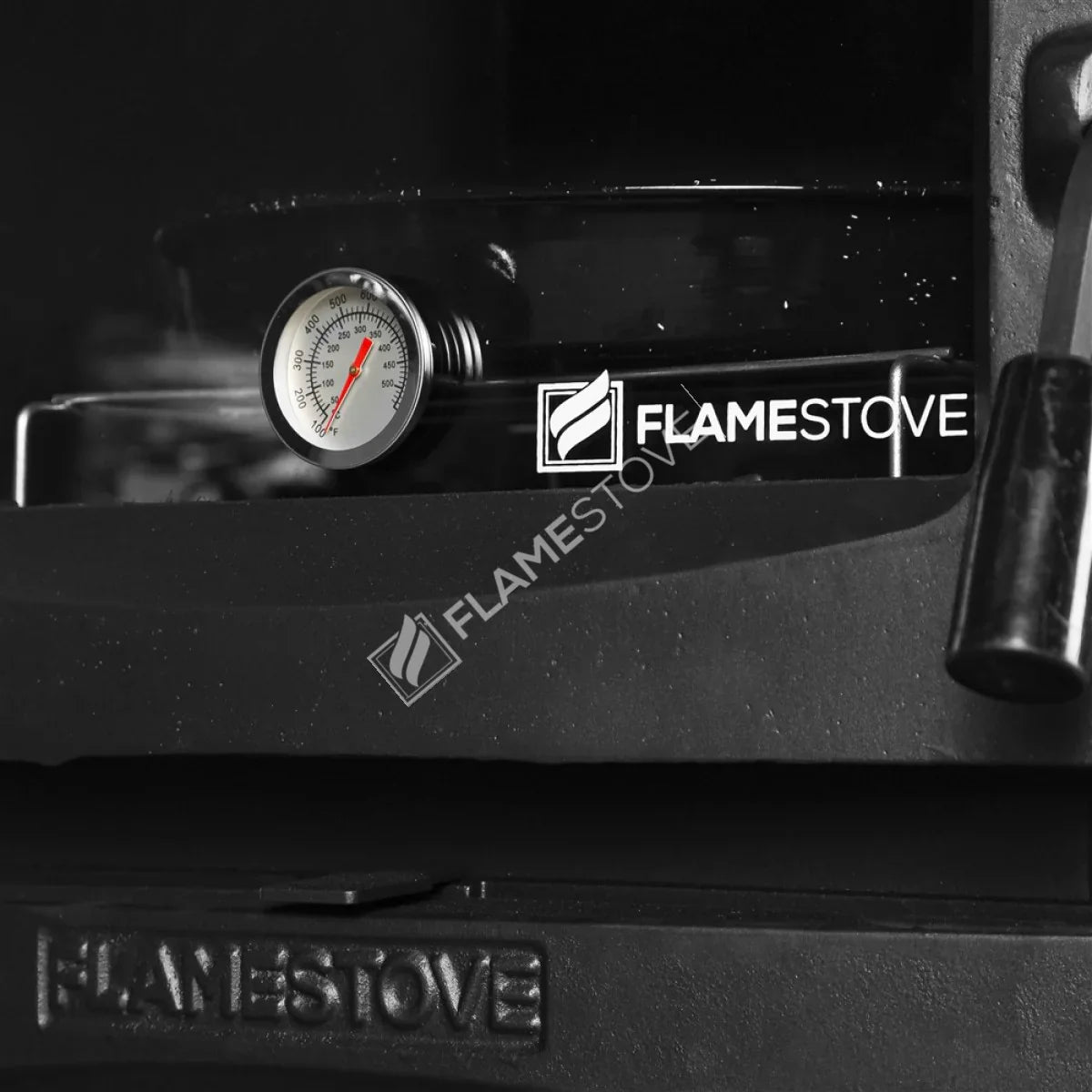 Soba pe gaz Flacăra Lodi Gourmet cu Cuptor, Arzător Dublu, Clasa A, Sticlă Schott Robax - Căldură și Gust în Casa Ta