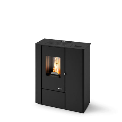 SOBA PELETI VALE SLIM 3-8 kw - NEGRU