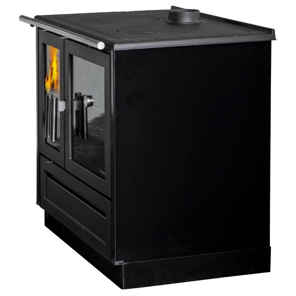Soba de gatit P91 Negru cu plita si cuptor - 9kW