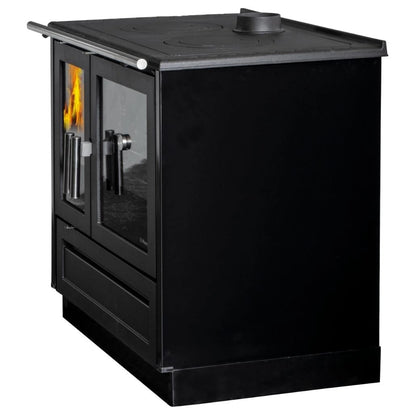 Soba de gatit P91 Negru cu plita si cuptor - 9kW