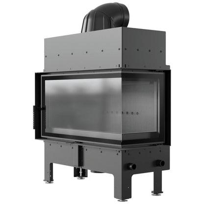 FLOTEK L 12kW - Sticla Dreapta fara stalp - Samota Neagra