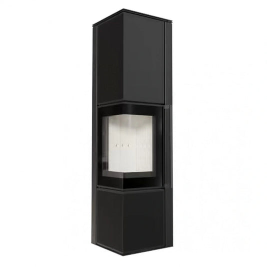 Sobă Tora L 8-11kW NERO ASSOLUTO - cuarz sinterizat