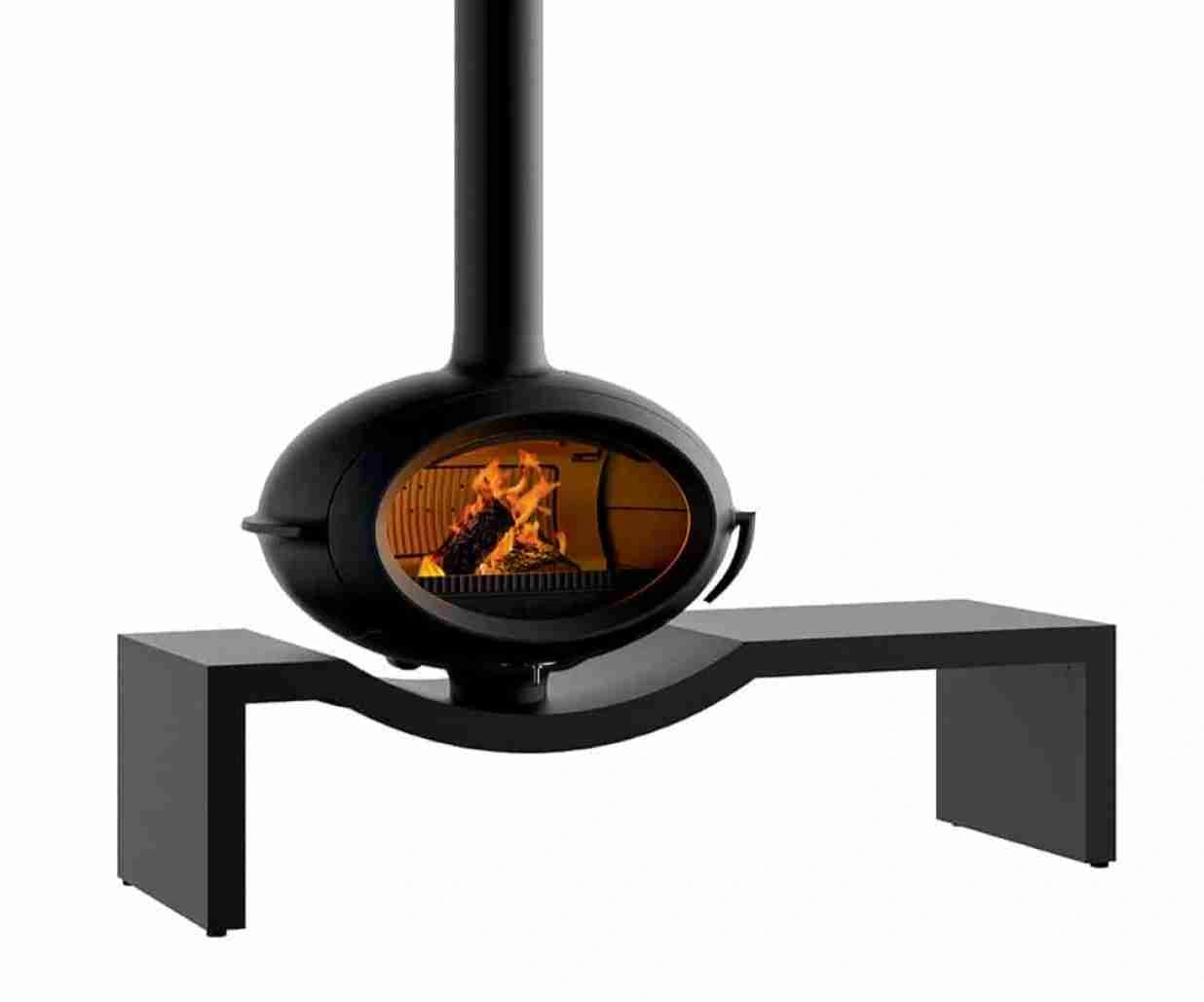 Soba fonta Brio cu suport tip banca 7-10.5kW