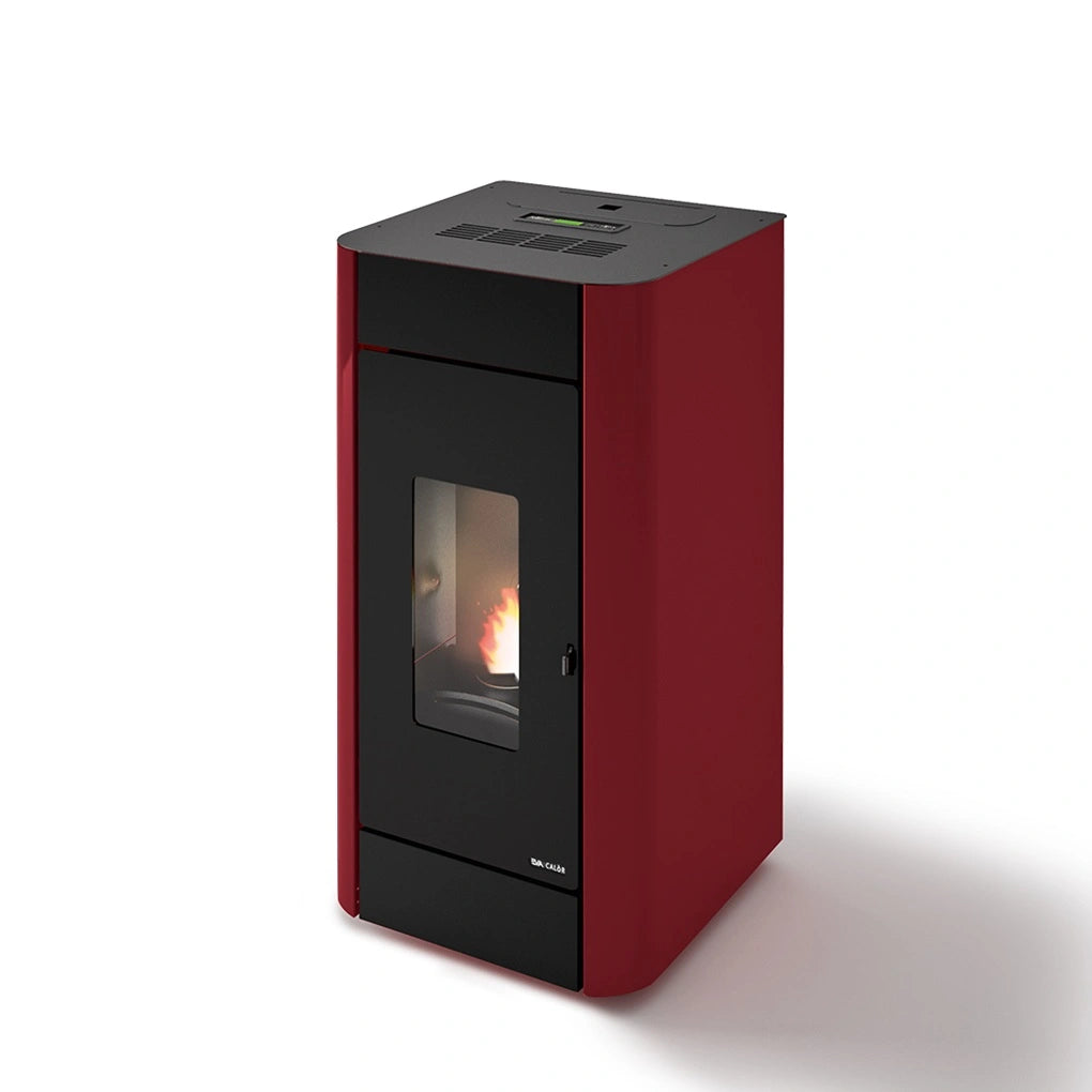 TERMOSEMINEU PE PELETI LISA 2.9-15.5 KW - ROSU