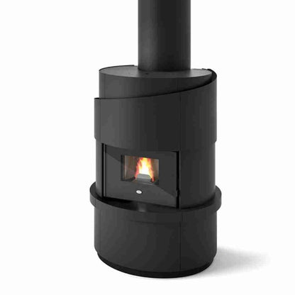 SOBA PELETI 3-7.3 KW DANTE NEGRU