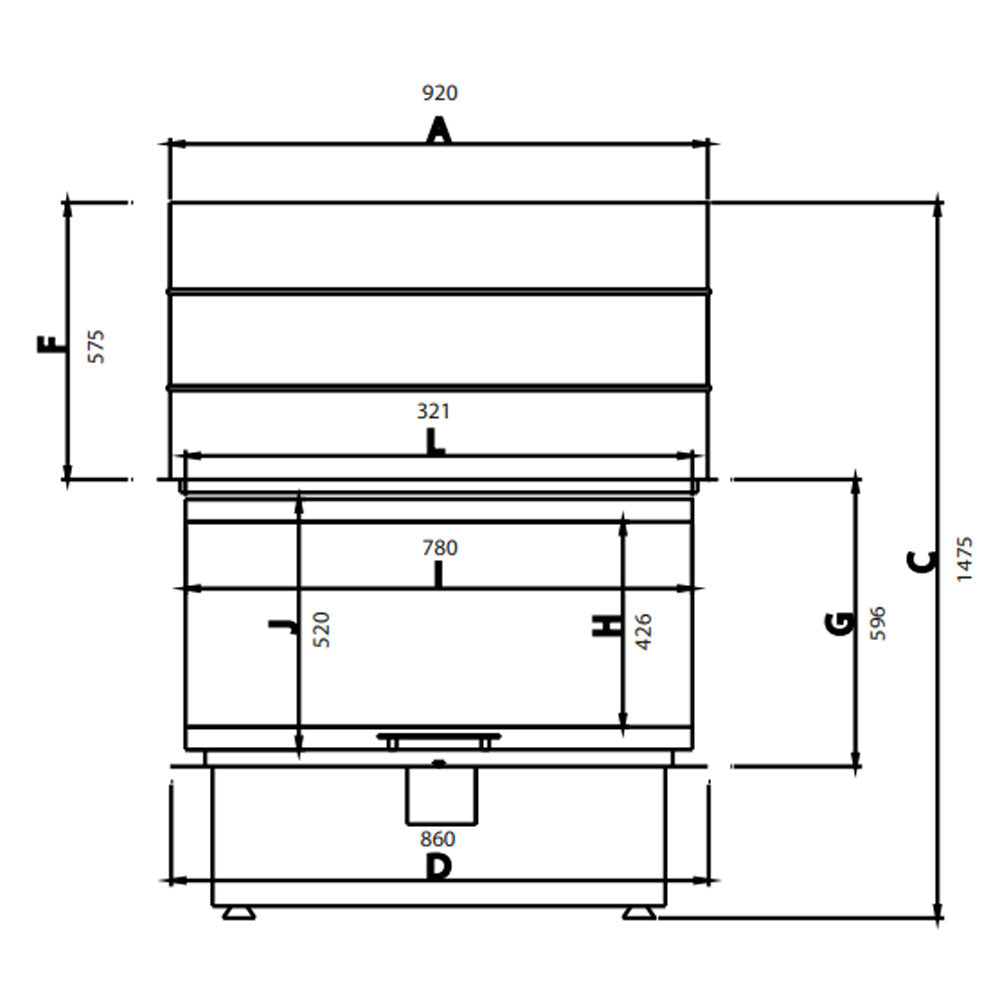 3 SIDE 70/52 Premium Line – cu Air kit