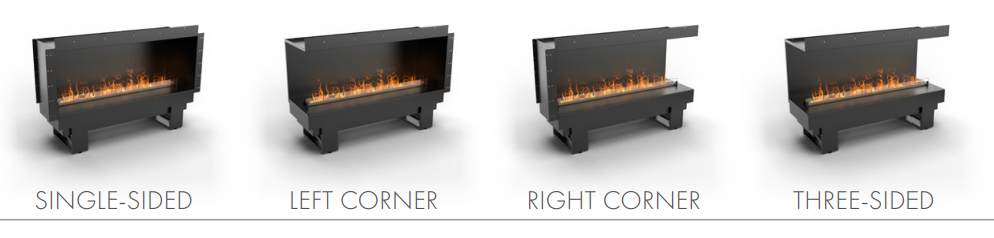 Cool Flame 1000 Fireplace by Planika
