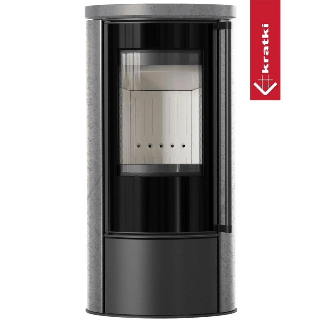 Soba Erik 5.5kW ceramica Grey Satin