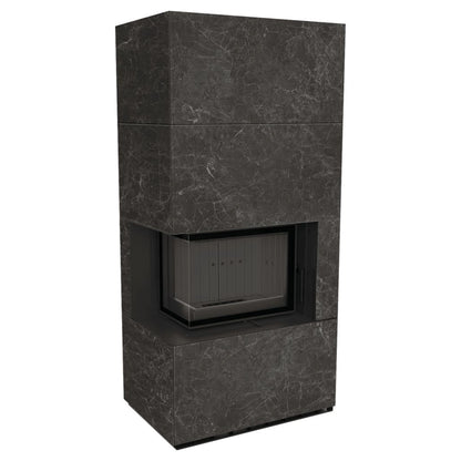 Flotek BOX 8 kW NATURALI NERO GRECO Sticla Stanga - Samota Neagra