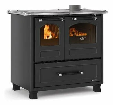 SOBĂ DE GĂTIT PE LEMNE NORDICA FAMILY 4.5 NEGRU ANTRACIT