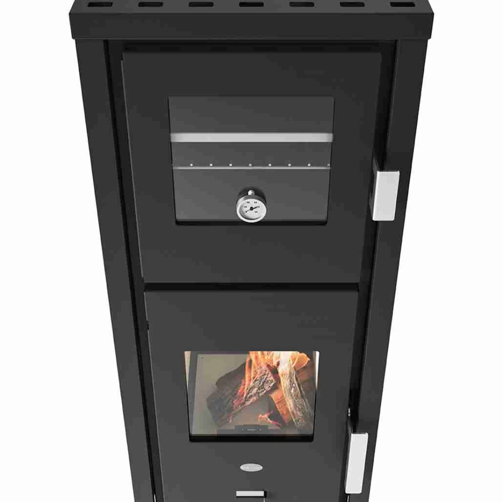 Tessa + cuptor 6-7kw - Negru