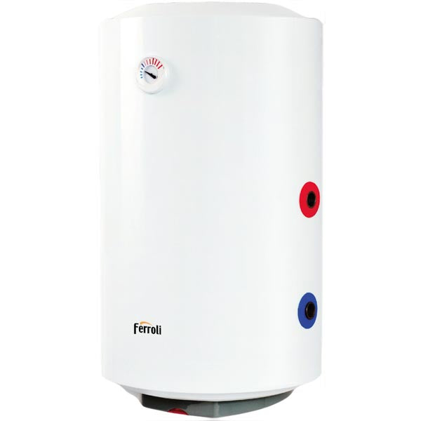Ferroli 120L Electric Water Heater with Single Heat Exchanger Coil