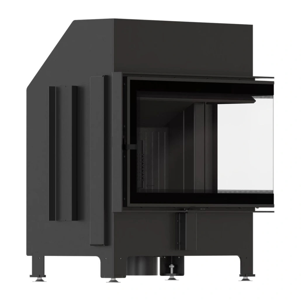Focar Z-ECO 9.9 kW Sticla dreapta - Samota neagra