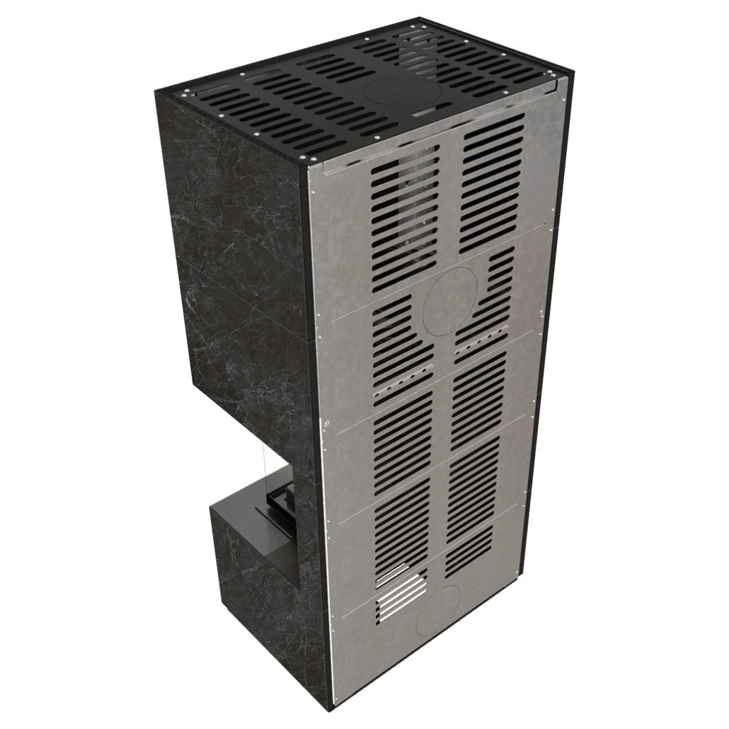 Flotek BOX 8 kW NATURALI NERO GRECO Sticla Dreapta - cuarz sinterizat