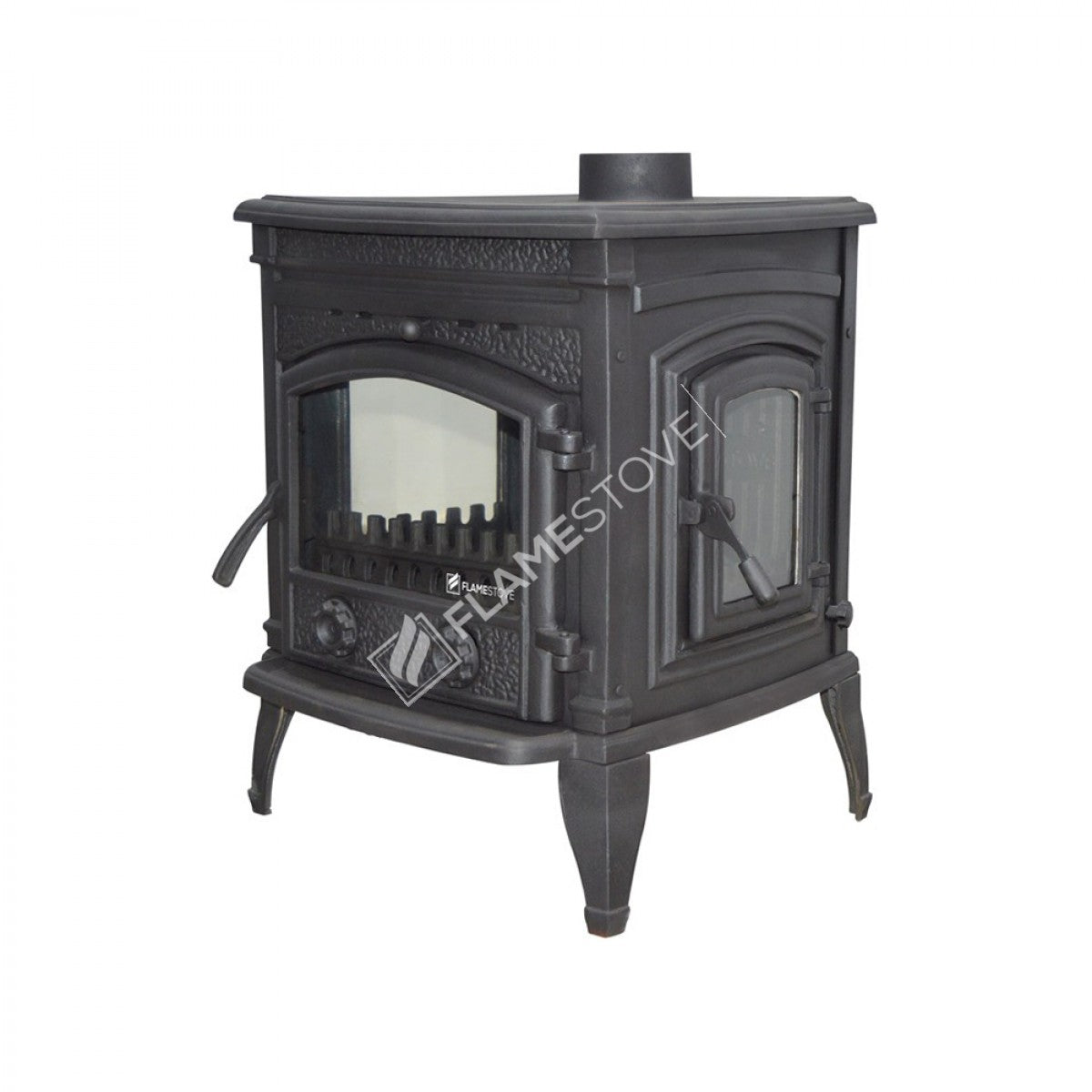 Sobă Ultra Sirius FS-014YK cu Ușă Laterală din Fontă - Eficiență și Eleganță