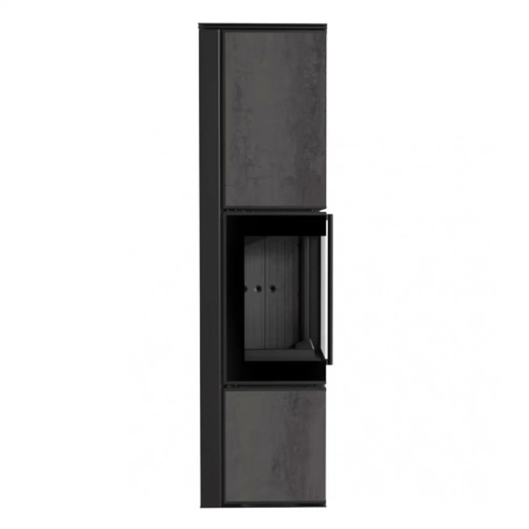 Soba Tora L 8-11kW SAVOIA ANTRANCITE - Samota neagra