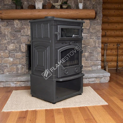 Aragaz FS-013ST Sirius Maxi Style - 15 kW Putere, Lemn și Cărbune, Eficiență Dublă