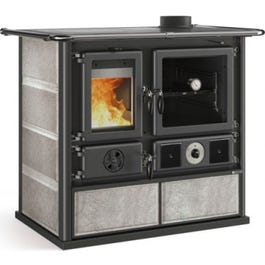 Nordica TERMOROSA DSA 4.0 PETRA Sobă CENTRALA pe lemne de 11 kW - 315 m³ - piatră naturală