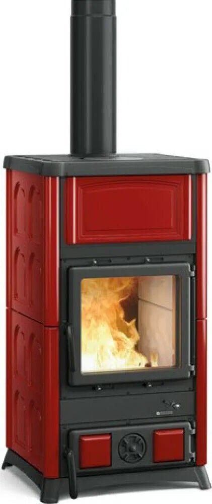 Sobă pe lemne Nordica CONCITA 2.0 cu sistem de recuperare a căldurii 11,8 kW - 338 m³ - bordo