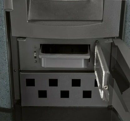 Sobă pe lemne Nordica ESTER BII 7,5 kw - 215 m³ încălzibilă - piatră vulcanică