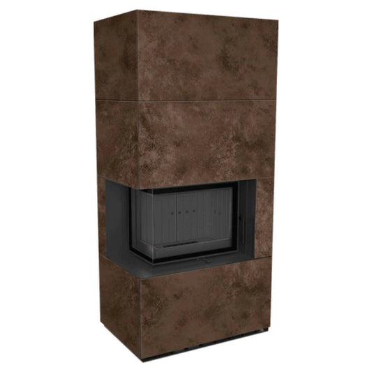 Flotek BOX 8 kW OXIDE MORO Sticlă Stanga - Samota Neagra