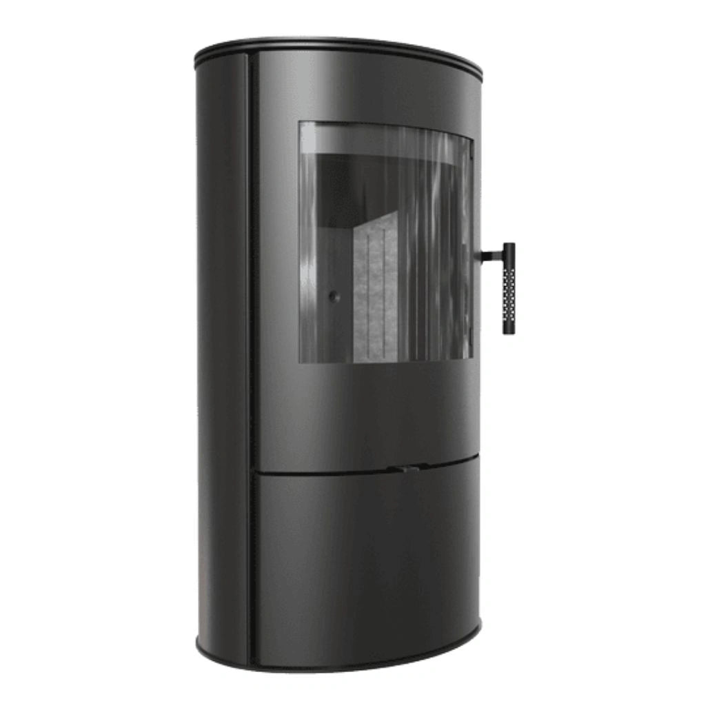 Soba Rollo 7 kW - samota neagra