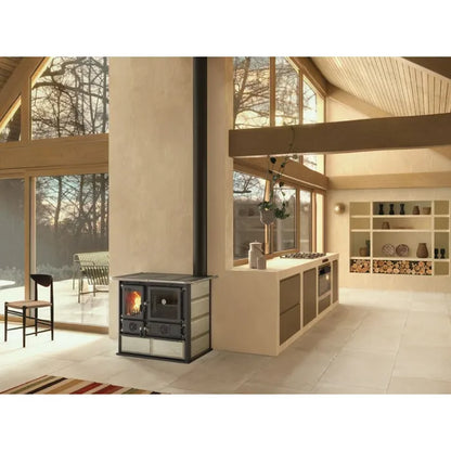 Nordica ROSA 5.0  Soba pe lemne 8,8 kw - piatra naturala