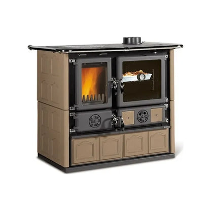 Sobă de gatit pe lemne Nordica ROSA 5.0 Maiolica  8,8 kw