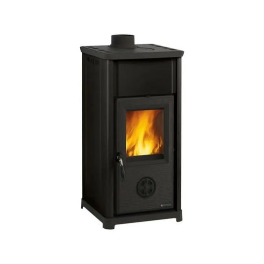 SOBĂ PE LEMNE NORDICA TEA 5.0 NEGRU ANTRACIT