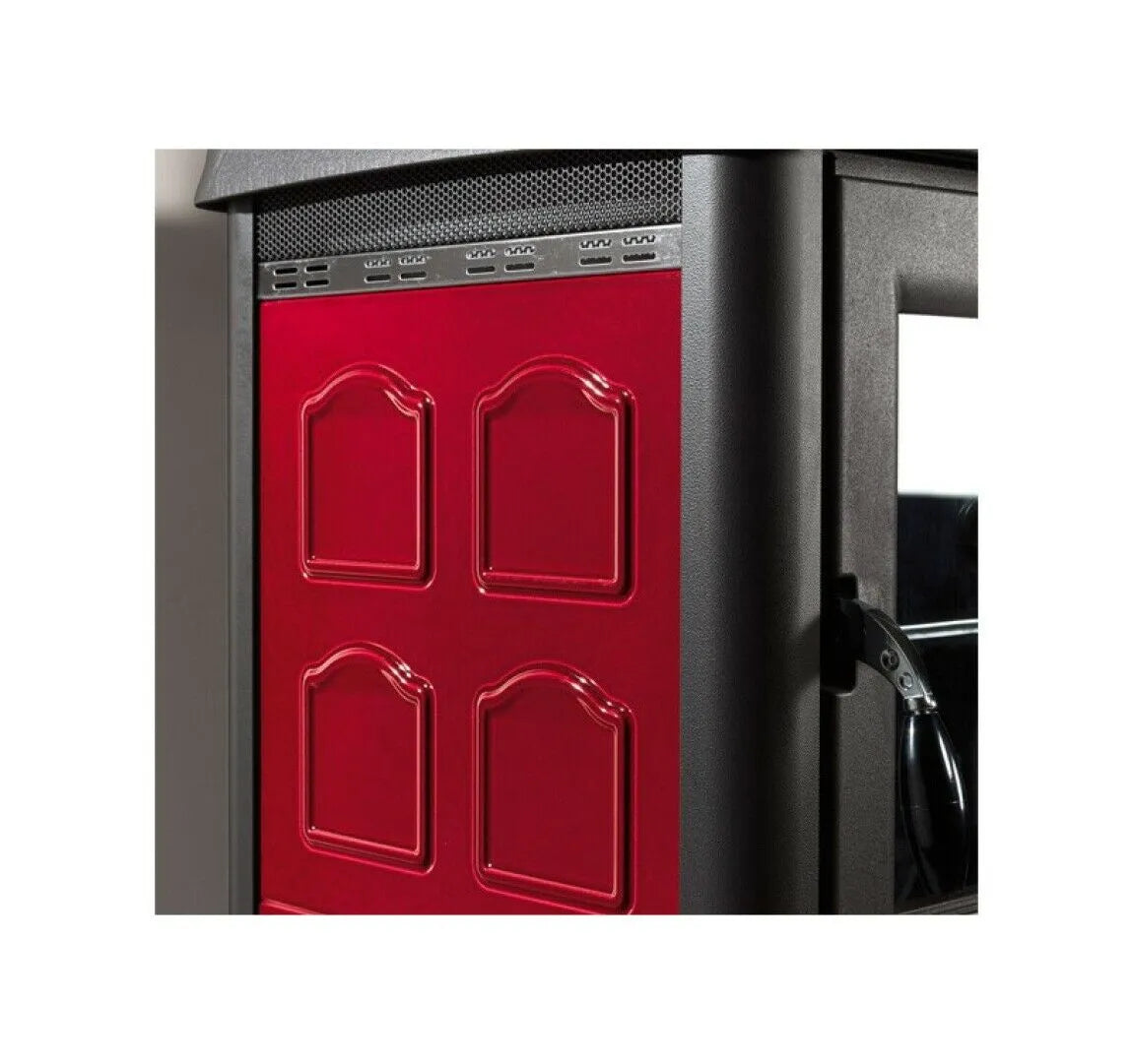 SOBĂ PE LEMNE NORDICA GEMMA Elegance Bordeaux