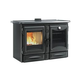 Nordica Alaska VST Prestige Sobă pe lemne de 12 kW - 344 m³ încălzibil - geam negru