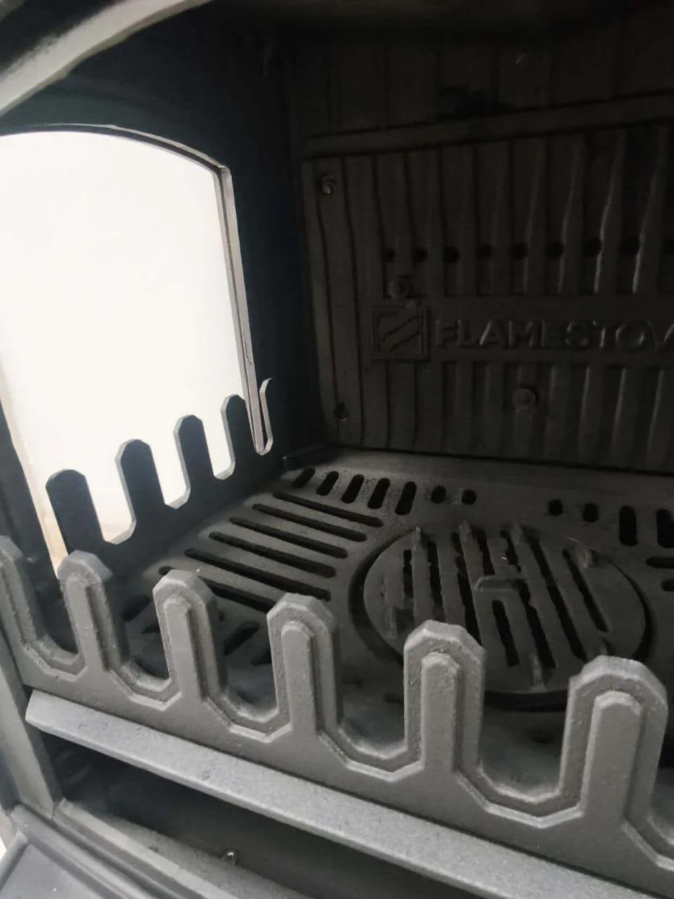 Aragaz de Fontă Sirius Midi cu Ușă Laterală și Cuptor FS-071YK - Încălzire și Gătit Eficiente