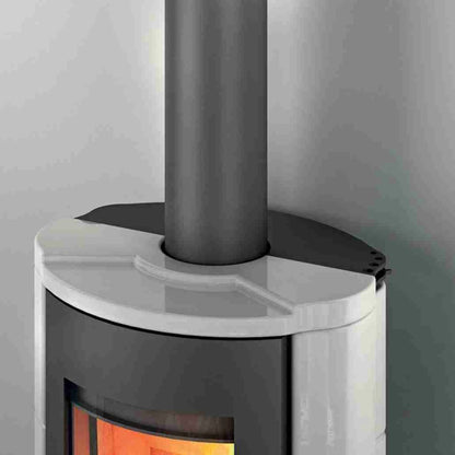 Soba A+ Marica 8-9.5 kw Alb - Cahle teracota