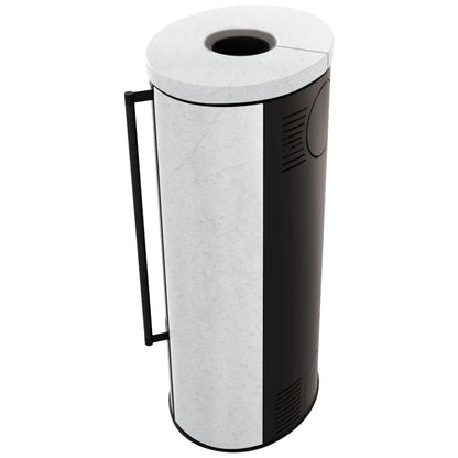 Soba Erik 5.5kW ceramica White Natural