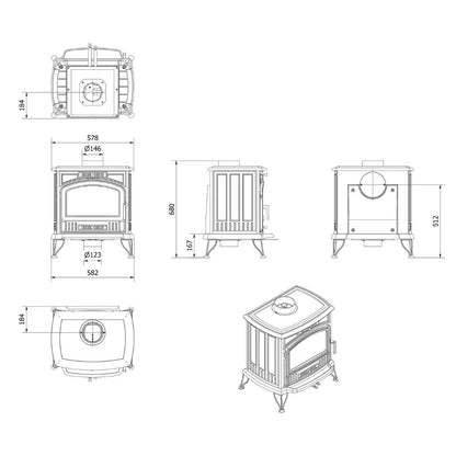 Soba K6 ECO, 82.9 %, 158 kg, A+