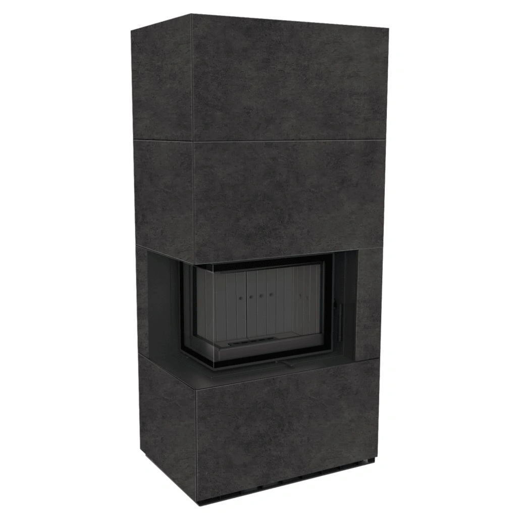 Flotek BOX 8 kW FOKOS GRAFITE Sticla Stanga - Samota Neagra