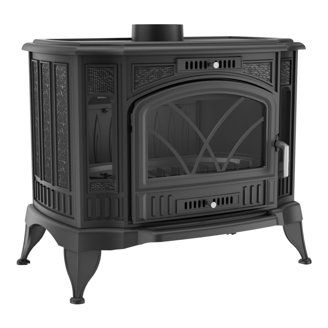 Sobă K9 / 10-12.5kW cu Decor1