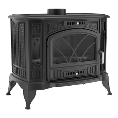 Sobă K9 / 10-12.5kW cu Decor1