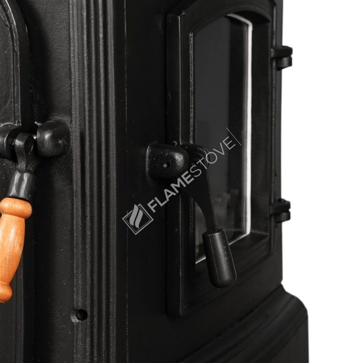 Sobă de Ardere Dublă Premium Lux Style TBSP - Model FS-034YKST cu Cuptor și Design Elegant