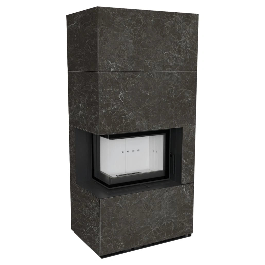 Flotek BOX 8 kW NATURALI NERO GRECO Sticla Stanga - cuarz sinterizat