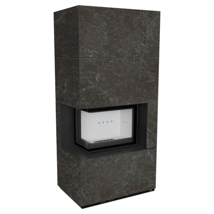 Flotek BOX 8 kW NATURALI NERO GRECO Sticla Stanga - cuarz sinterizat