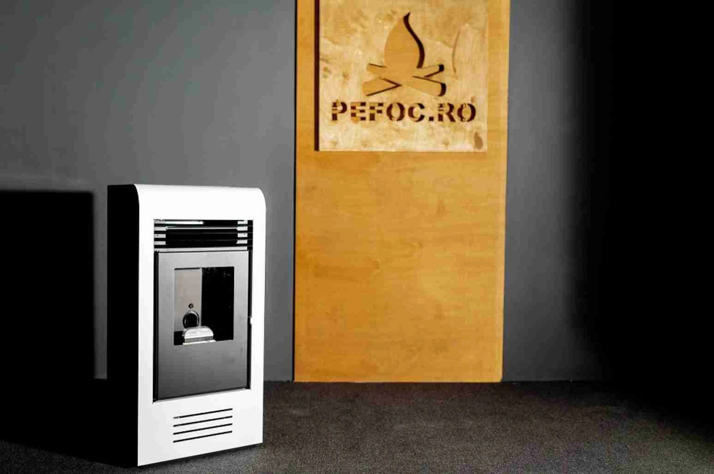 SOBA PE PELETI 2.5-9.5 KW - GIADA SNOW