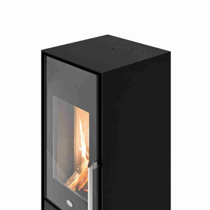 Soba Arianna 8-9.5kw Nero A+ Randament 86%