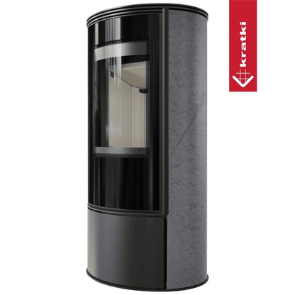 Soba Erik 5.5kW Grafite Satin