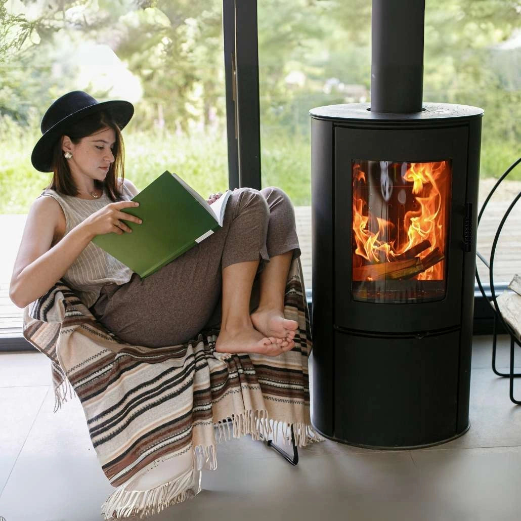 Soba Rollo 7 kW - Negru